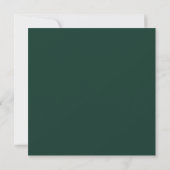 Minimal Chic Wedding Date Nicht-Foto Save the Date (Rückseite)
