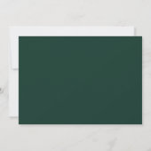 Minimal Chic Wedding Foto Save the Date (Rückseite)