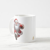 Minimal Christmas Mug | Line Art Tree | KaliraArts Kaffeetasse (Vorderseite Links)