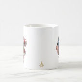 Minimal Christmas Mug | Line Art Tree | KaliraArts Kaffeetasse (Mittel)