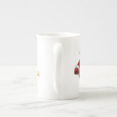 Minimal Christmas Mug | Line Art Tree | KaliraArts Porzellantasse (Rückseite)