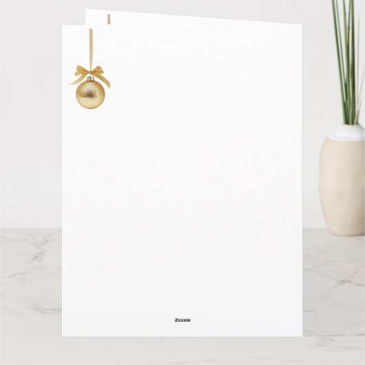 Minimal Christmas Postcard | Line Art Tree | Kalir Karte (Rückseite)