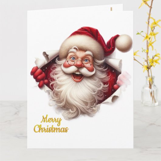 Minimal Christmas Postcard | Line Art Tree | Kalir Karte (Gelbe Blume)