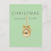 Minimal Christmas Postcard | Line Art Tree | Kalir Postkarte (Vorderseite)