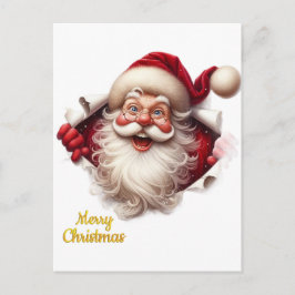 Minimal Christmas Postcard | Line Art Tree | Kalir Postkarte