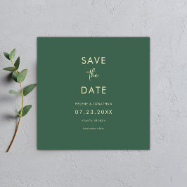 Minimal Classic Formal Moderne Elegante Hochzeit Save The Date