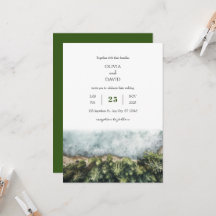 Minimal Coastal Redwood Forest View Beach Hochzeit