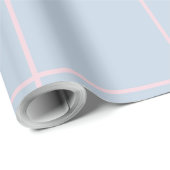 Minimal Color Grid Check Pattern Geschenkpapier (Rolleneckpunkt)