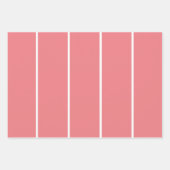 Minimal Color Grid Check Pattern Geschenkpapier Set (Vorderseite 2)