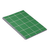 Minimal Color Grid Check Pattern Notizblock (Rechte Seite)