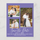 Minimal Color Modernes Hochzeitsstift Save the Dat (Vorderseite)