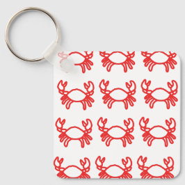 Minimal Crab Zodiac Keychain – Modern Schlüsselanhänger