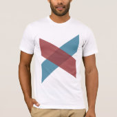 Minimal Crossing T-Shirt (Vorderseite)