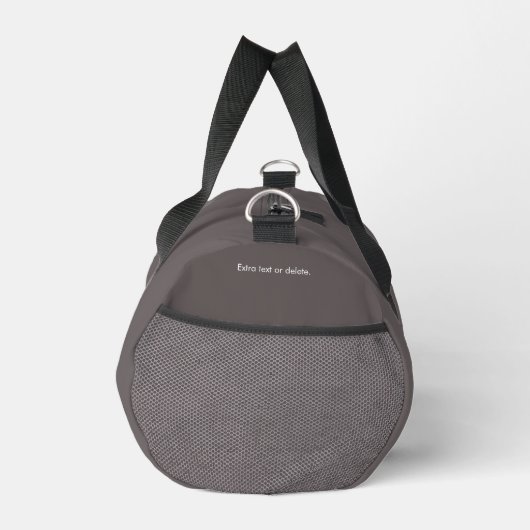 Minimal Custom Company Logo Business Duffle Bag (Rechts)
