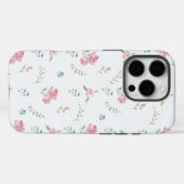 Minimal Custom Floral Photo Case-Mate iPhone Hülle (Rückseite (Horizontal))