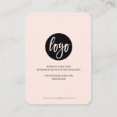 Minimal Dank großartigen Script-Kunde Vielen Dank Visitenkarte (Rückseite)