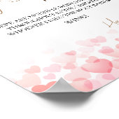 Minimal das winzige Baby Hunt Baby Shower Spiel ru Poster (Ecke)