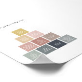 Minimal der 10 Gebote Plakat (Ecke)