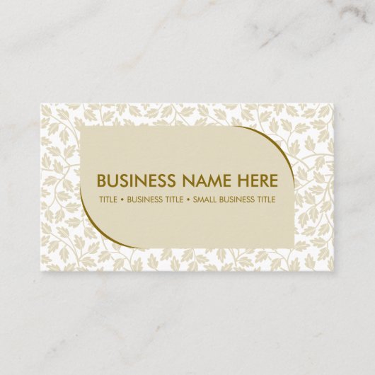 Minimal der Bläschen Visitenkarte (Vorderseite)