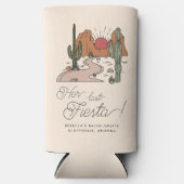 Minimal Desert Fiesta Bachelorette Wochenende Selters Dosenkühler (Vorderseite)