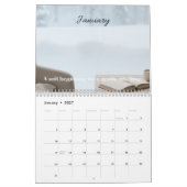 Minimal Desk Calendar for Calm Planning 2026 Kalender (Jan 2027)