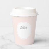 Minimal dieses Getränk gehört zum Individuelle Nam Pappbecher (Vorderseite)