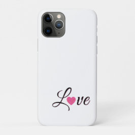 Minimal Dotted Heart Design Case-Mate iPhone Hülle