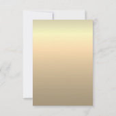 Minimal Dusty Blue Wedding RSVP Card (Rückseite)