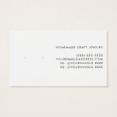 Minimal Earth Brown White Logo Osterdarstellung (Rückseite)