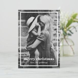 Minimal Einfaches Foto Elegante Weihnachten
