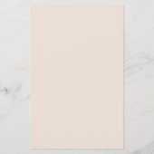 Minimal elegant Augenbrauen Flyer (Hinten)