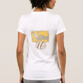 Minimal Elegant Birthday T-Shirt Custom Age Design (Rückseite)