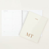 Minimal Elegant Monogram Planer (Anzeige)