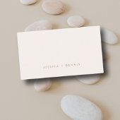 Minimal Elegant Script QR Code Boho Wedding RSVP Begleitkarte
