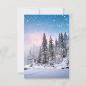 Minimal Elegant Text & Photo Design / Wedding  Save The Date (Rückseite)