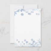 Minimal Elegant Text & Photo Design / Wedding Save The Date (Rückseite)