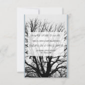 Minimal Elegant Text & Photo Design / Wedding Save The Date (Vorderseite)