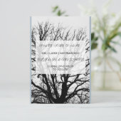 Minimal Elegant Text & Photo Design / Wedding Save The Date (Stehend Vorderseite)