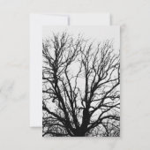 Minimal Elegant Text & Photo Design / Wedding Save The Date (Rückseite)