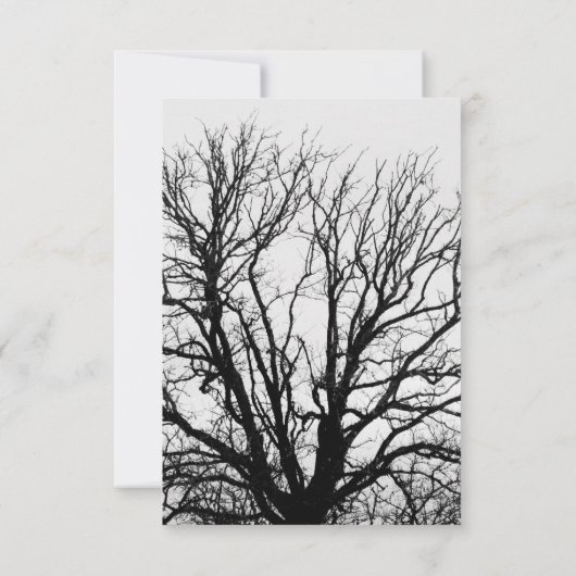 Minimal Elegant Text & Photo Design / Wedding  Save The Date (Rückseite)