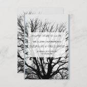 Minimal Elegant Text & Photo Design / Wedding  Save The Date (Vorne/Hinten)