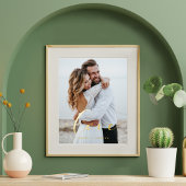 Minimal Elegante Liebe Script Overlay Wedding Foto Foliendrucke