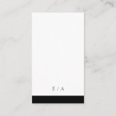 Minimal elegante Website Moderner QR Code Hochzeit Begleitkarte (Rückseite)