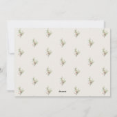 Minimal Elegante Weihnachten Multi 7 Foto Album (Rückseite)