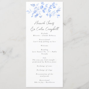 Minimal elegantes, blau gestrichenes Porzellan Programm