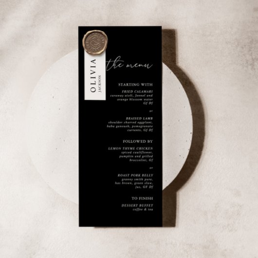 Minimal Empfang Mini Guest Visitenkarte 6 in 1 Ankündigung