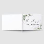 Minimal Eucalyptus Wedding Guest Book Gästebuch (Voll)