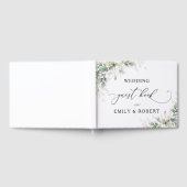 Minimal Eucalyptus Wedding Guest Book Gästebuch (Voll)