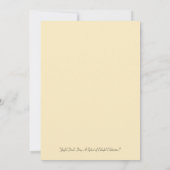 Minimal farbige Grußkarte des Glücks-Väter-Tages Dankeskarte (Rückseite)