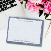 Minimal Feminine Celestial Daily Affirmation Name Post-it Klebezettel